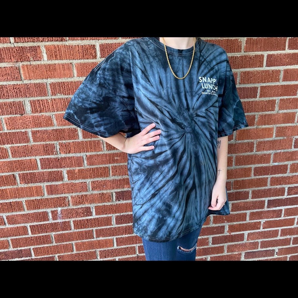 Oversized tee tye dye